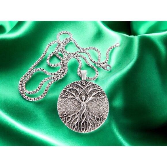 Celtic Tree of Life Pendant Necklace Sacred Symbol Spiritual Amulet - Picture 7 of 11
